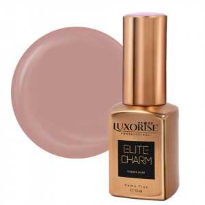 Rubber Base Hema Free LUXORISE ELITE CHARM - Mocha Bliss 15ml