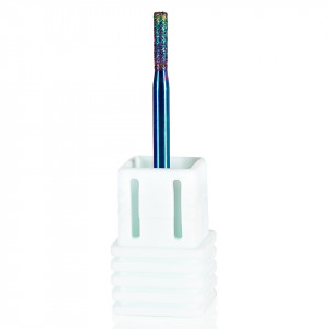 Capat Freza Diamant Cuticule LUXORISE Rainbow Cilinder, duritate medie CD15
