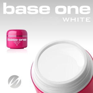 Gel UV Base One Bianco Estremo - Alb French, 15 gr.