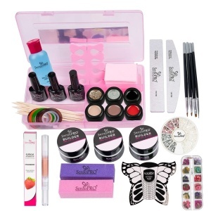 Kit Unghii Gel fara Lampa UV Promotie #02 + CADOU Cutie Compartimentata