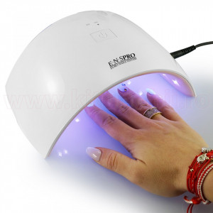 Lampa LED UV Hybrid 24W Double Light LED ENS PRO, culoare Alb - Uscare Rapida