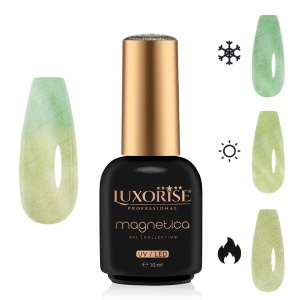 Oja Semipermanenta LUXORISE MAGNETICA - ThermoCharm, Mint Breeze 10ml