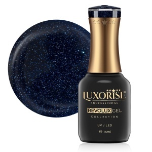 Oja Semipermanenta Revolux LUXORISE, Cosmic Rain 15ml
