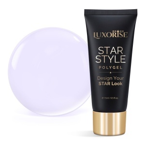 Polygel LUXORISE STAR STYLE - STAR DREAM Collection, Lilac Dreamscape, 15ml