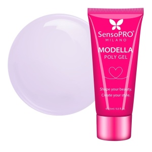 Polygel MODELLA SensoPRO Milano - Lavender Pop, 15ml