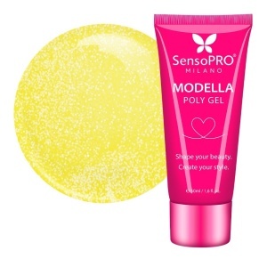 Polygel MODELLA SensoPRO Milano - Solar Glow, 50ml
