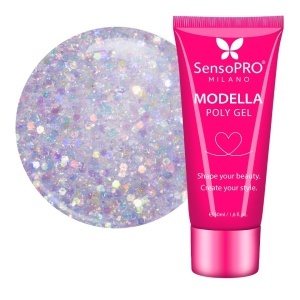 Polygel MODELLA SensoPRO Milano - Starlit Opal, 50ml