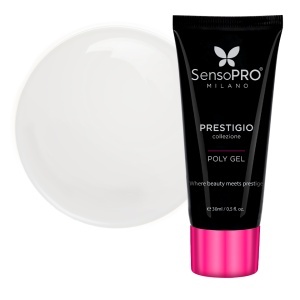 Polygel PRESTIGIO SensoPRO Milano - Milky White, 30ml