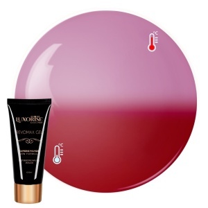 Polygel Thermo REVOMAX GEL LUXORISE Ruby Flaming, 30ml