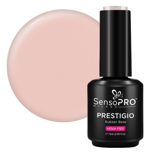 Rubber Base PRESTIGIO SensoPRO Milano - Tangerine Twirl 15ml