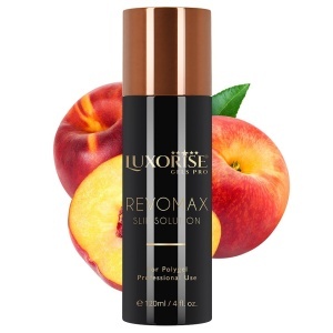 Solutie modelare Polygel RevomaxSlip LUXORISE, Peach 120ml