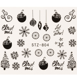 Tatuaj Unghii LUXORISE Simple Holiday Treats, STZ-804