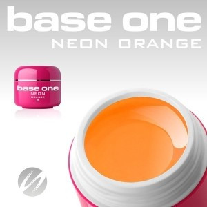 Gel UV Base One Neon Orange (Portocaliu Neon) - 5 gr