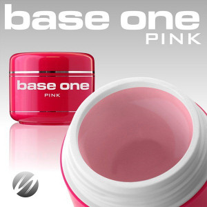 Gel UV Base One Pink - Roz Transparent, 15 gr.