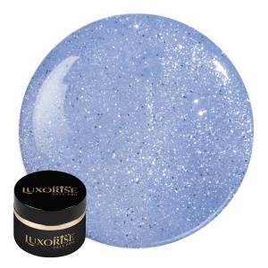 Gel UV Constructie Unghii RevoFlex Disco LUXORISE 15ml, Cloudy Sparkle
