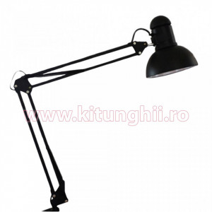 Lampa Profesionala De Birou Flexibila - Black