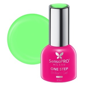 Oja Semipermanenta One Step Brilliant Gel SensoPRO Milano 8ml, Green Glaze #105