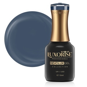 Oja Semipermanenta Revolux LUXORISE, Steel Blue 15ml