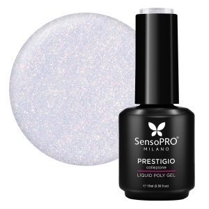 Polygel Lichid SensoPRO Milano PRESTIGIO, Iconic Glow, 15ml