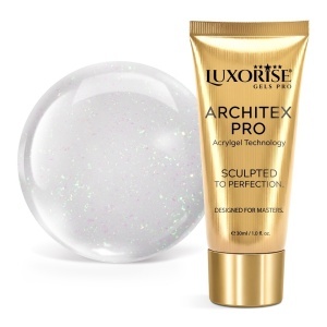 Polygel LUXORISE ARCHITEX PRO - Divine Sheen Collection, Pure Aura, 30ml