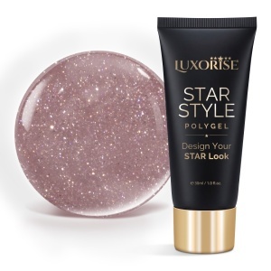 Polygel LUXORISE STAR STYLE - STAR SIGNATURE Collection, Bronze Whisper, 30ml