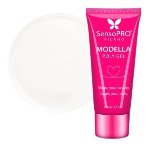 Polygel MODELLA SensoPRO Milano - Glass Clear, 30ml
