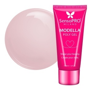 Polygel MODELLA SensoPRO Milano - Mocha Nude, 30ml