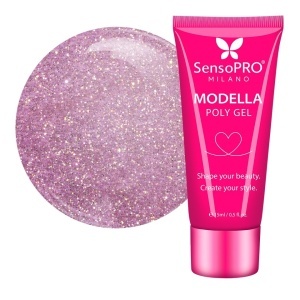 Polygel MODELLA SensoPRO Milano - Taupe Gold, 15ml
