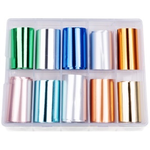 Set Folii Transfer LUXORISE Charming Matte, 10 buc