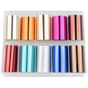 Set Folii Transfer LUXORISE Satin Inspiration, 10 buc