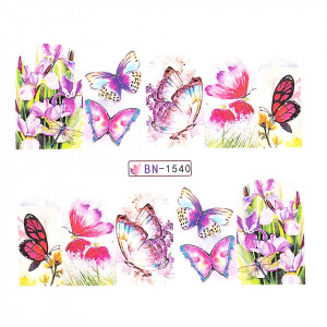 Tatuaj unghii LUXORISE, Butterfly BN-1540