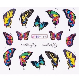 Tatuaj Unghii LUXORISE Butterfly Emotion, BN-1650