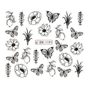 Tatuaj Unghii LUXORISE Simple & Perfect, BN-1191