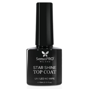 Top Coat Oja Semipermanenta Star Shine SensoPRO Milano 10ml - Gel de Finish