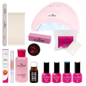Baza Kit Oja Semipermanenta Glamorous Manicure