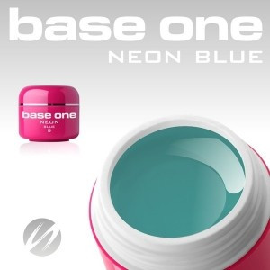 Gel UV Base One Neon Blue (Albastru Neon) - 5 gr
