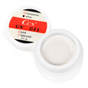 Gel UV CCN 15 gr Alb - White French