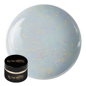Gel UV Constructie Unghii Confetti Cake LUXORISE 15ml, Blue Frosting