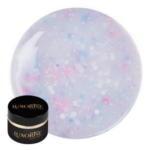 Gel UV Constructie Unghii Confetti Cake LUXORISE 15ml, Blueberry Glaze