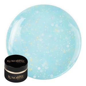 Gel UV Constructie Unghii Confetti Cake LUXORISE 15ml, Vanilla Funfetti