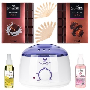 Kit Epilare Ceara SensoPRO Milano, Chocolate Soft Skin