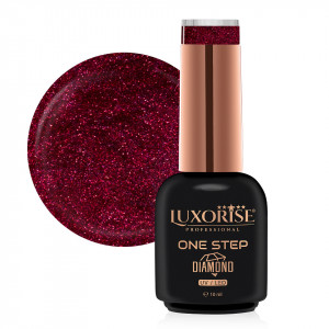 Oja Semipermanenta One Step Diamond LUXORISE - Ruby Crush 10ml