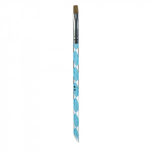 Pensula unghii aplicare gel UV nr. 8 - Blue Line