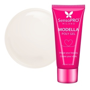 Polygel MODELLA SensoPRO Milano - Peach Cream, 15ml