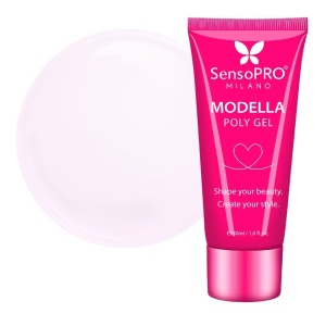 Polygel MODELLA SensoPRO Milano - Rose Cloud, 30ml