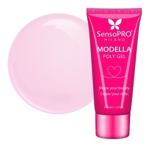 Polygel MODELLA SensoPRO Milano - Warm Rosé, 50ml
