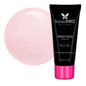 Polygel PRESTIGIO SensoPRO Milano - Pearl Glow, 30ml