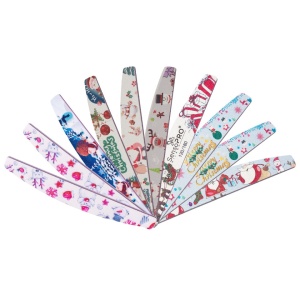 Set 10 Pile Unghii granulatia 120/180 Christmas Special Edition 01- SensoPRO Milano