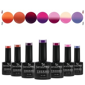 Set 6 + 1 Gratis Oje Semipermanente Thermo SensoPRO Milano, Mystic Tones