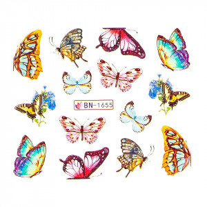 Tatuaj unghii LUXORISE, Butterfly BN-1655